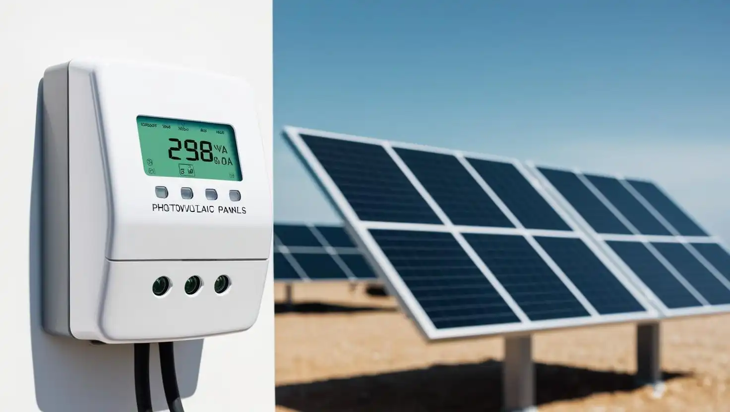 Zdjęcie, na którym widoczny nowoczesnym będzie licznik energii elektrycznej _fotowoltaika Zdjęcie, na którym widoczny nowoczesnym będzie licznik energii elektrycznej _fotowoltaika